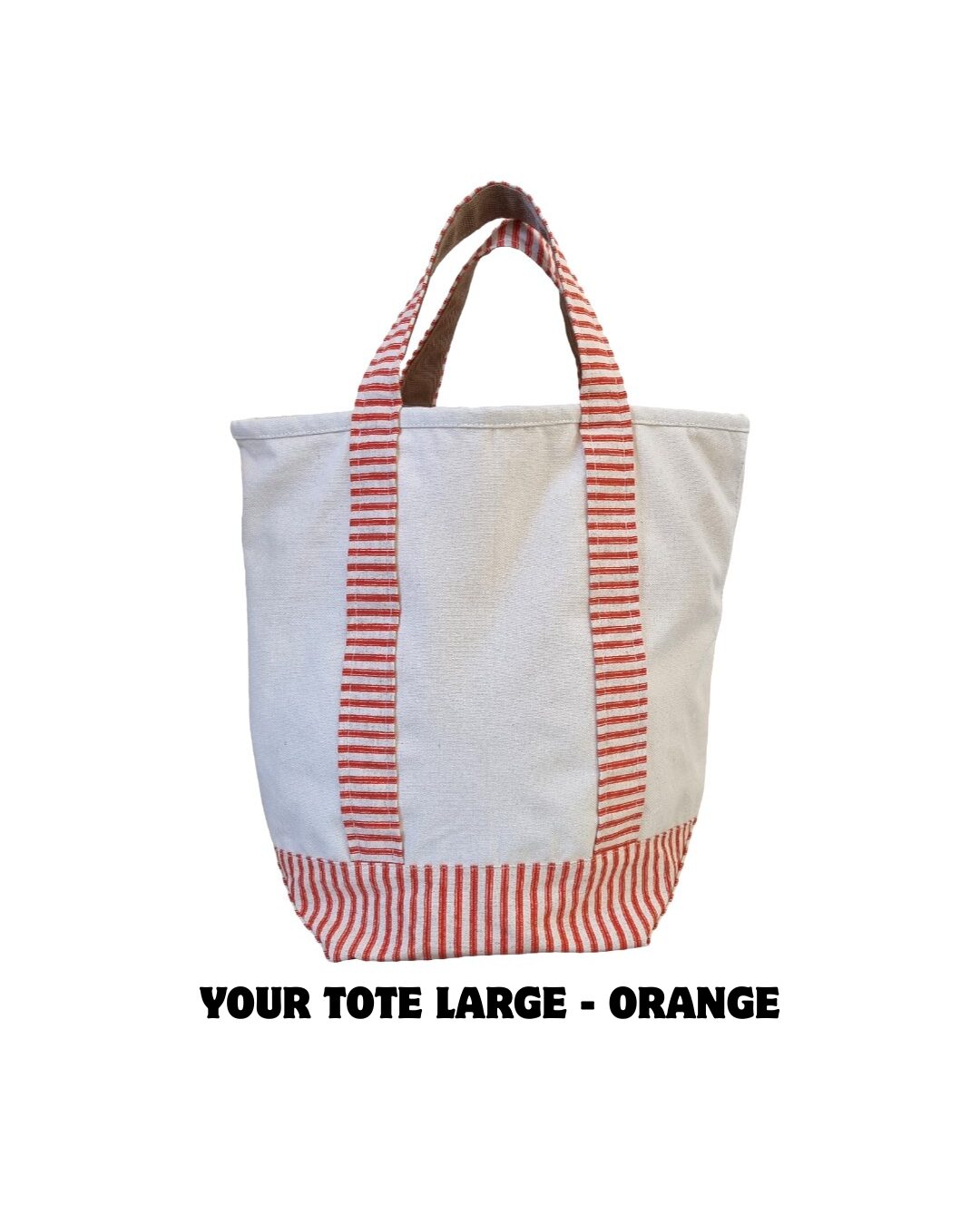 YOUR TOTE LARGE - ORANGE