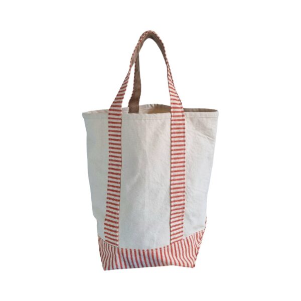 YOUR TOTE LARGE - ORANGE STRIPE - SOLD