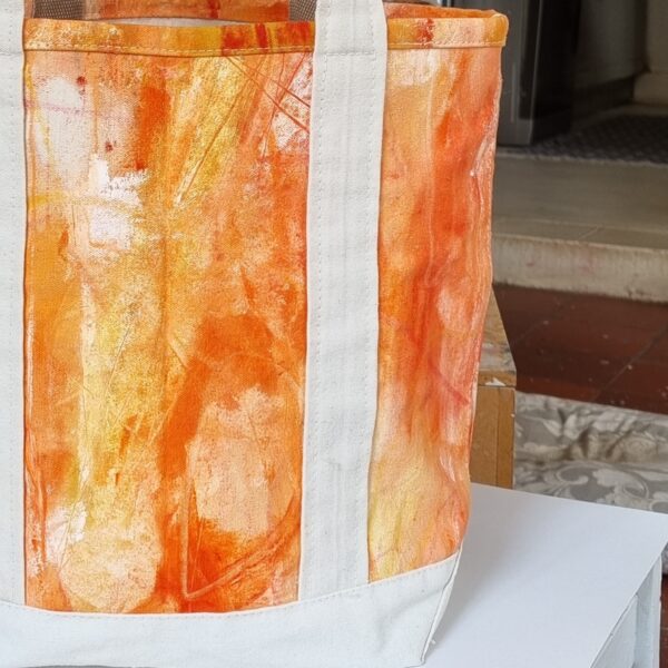 ART COLLECTION - YOUR TOTE MEDIUM HAND PAINTED - SOLD
