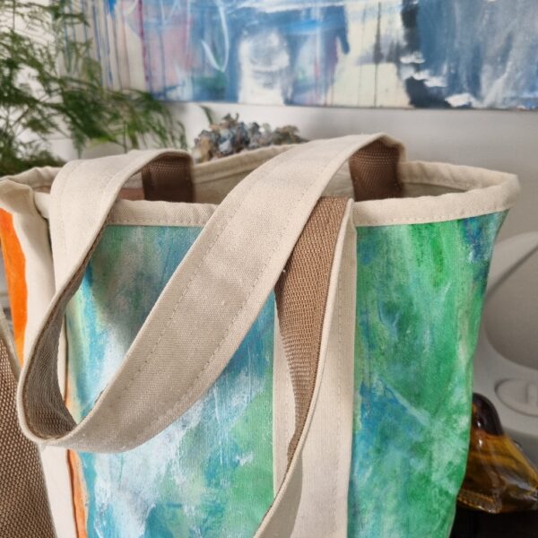 ART COLLECTION - YOUR TOTE MEDIUM HAND PAINTED - SOLD