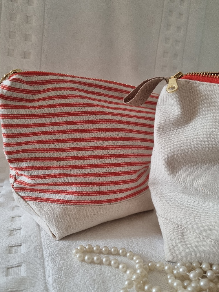 PERFECT POUCH - ORANGE STRIPE - Image 4