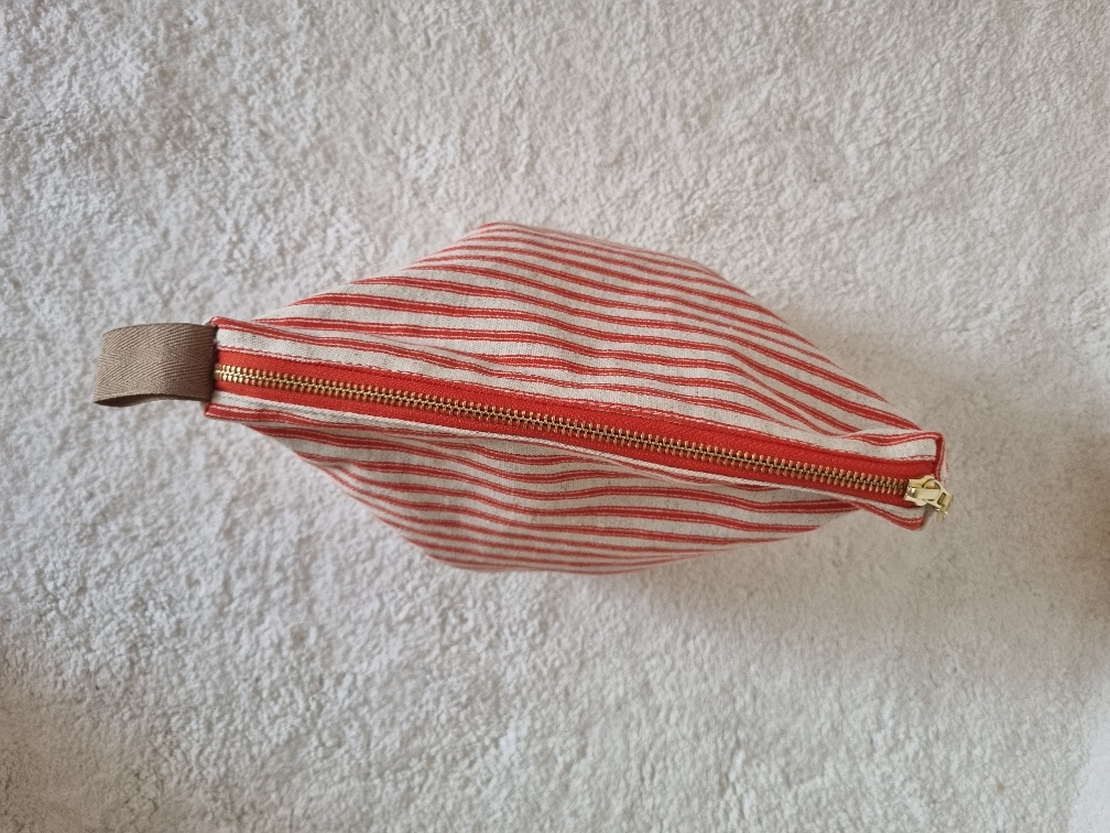 PERFECT POUCH - ORANGE STRIPE - Image 3